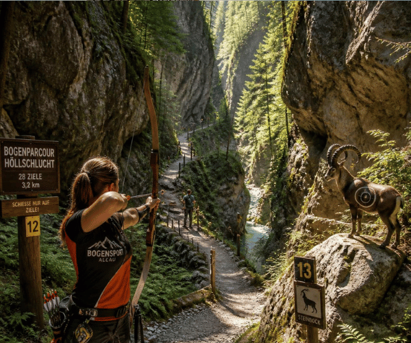 3D-Bogenparcours Höllschlucht – Pfronten-Kappel