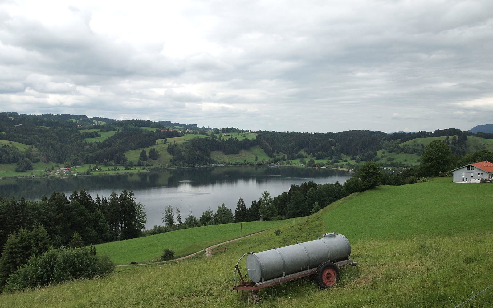 Auf dem Iller-Radweg von Bolsterlang zum Alpsee bei Immenstadt – Bolsterlang / Immenstadt