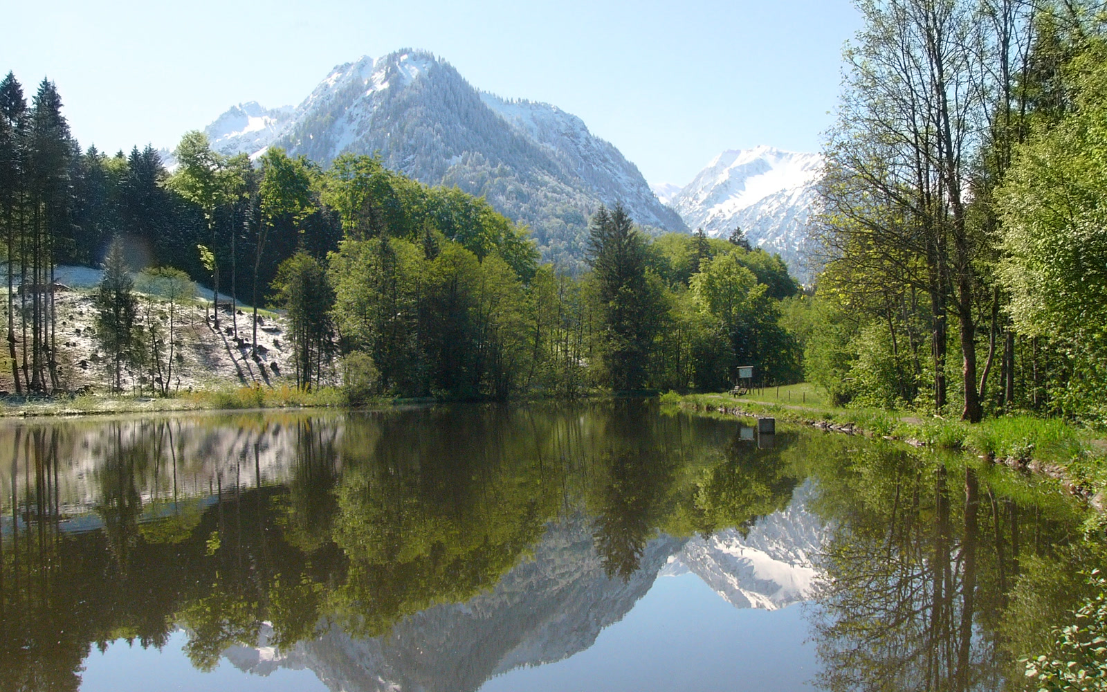 Spaziergang zum Moorweiher – Oberstdorf